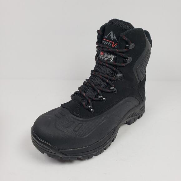 Nortiv 8 Mens Sz 7 Black 3M Thinsulate Waterproof Tactical Outdoors Snow Boots main image 7